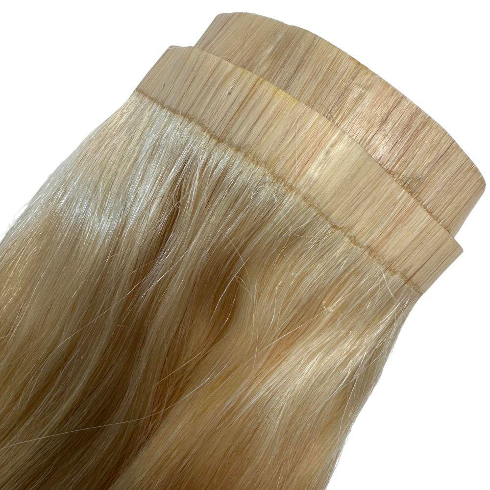 Blonde Seamless Clip-In Hair Extensions